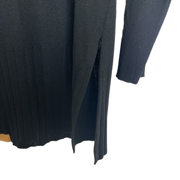 MISOOK Black Tan Women’s Blouse Size Small - Picture 5 of 7